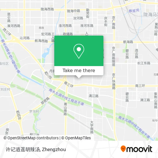 许记逍遥胡辣汤 map