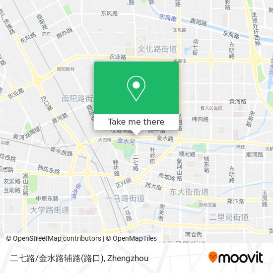 二七路/金水路辅路(路口) map