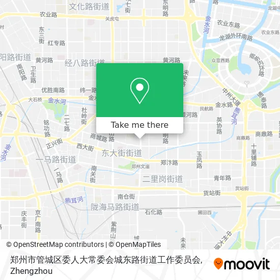 郑州市管城区委人大常委会城东路街道工作委员会 map