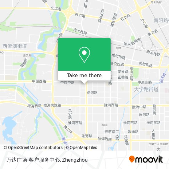 万达广场-客户服务中心 map