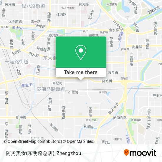 阿勇美食(东明路总店) map