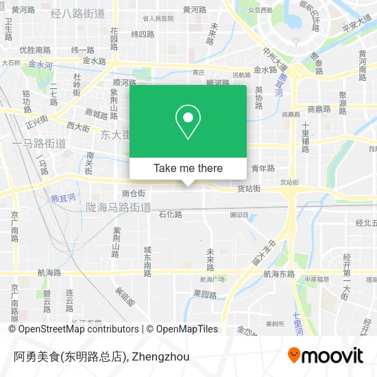 阿勇美食(东明路总店) map