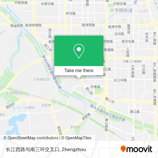 长江西路与南三环交叉口 map