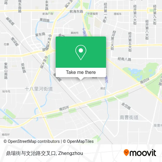 鼎瑞街与文治路交叉口 map
