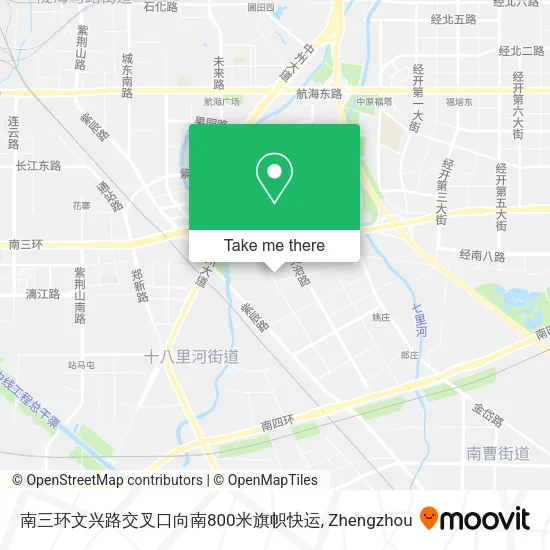 南三环文兴路交叉口向南800米旗帜快运 map