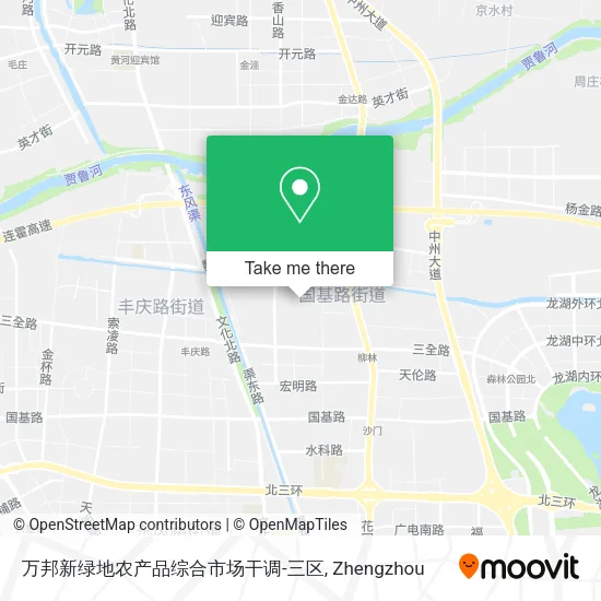 万邦新绿地农产品综合市场干调-三区 map