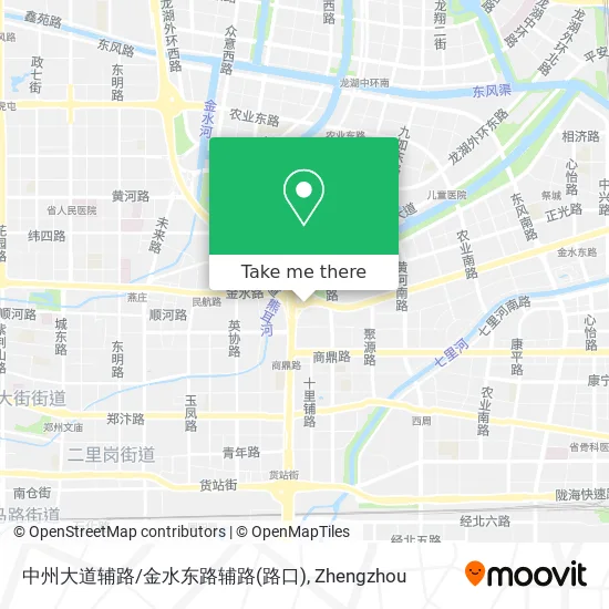中州大道辅路/金水东路辅路(路口) map