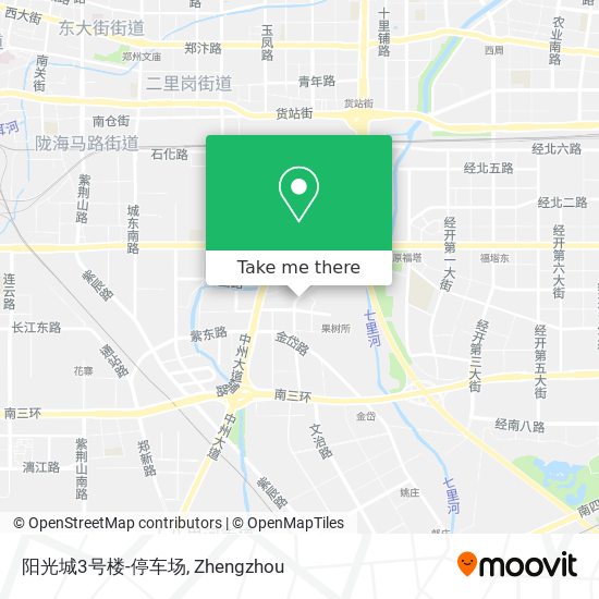 阳光城3号楼-停车场 map