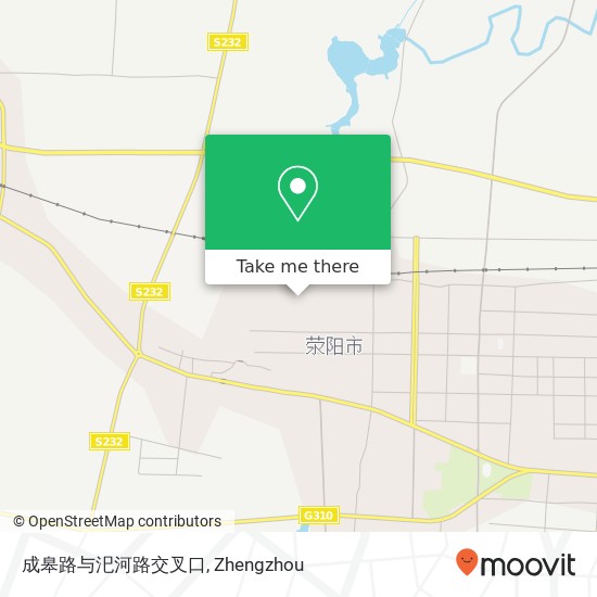 成皋路与汜河路交叉口 map