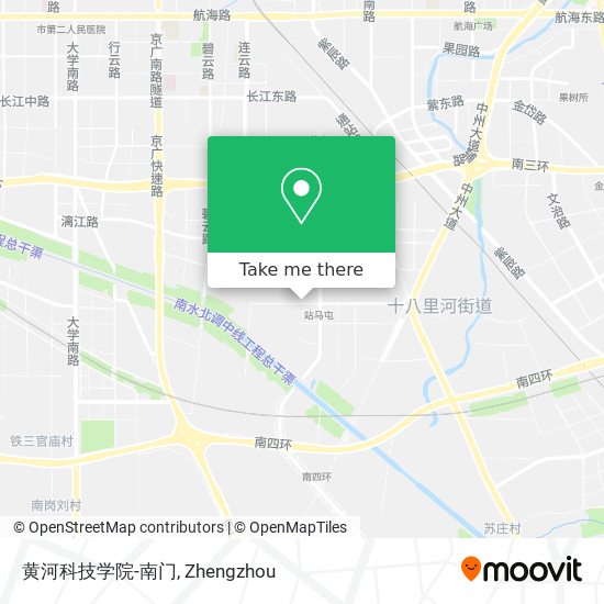 黄河科技学院-南门 map