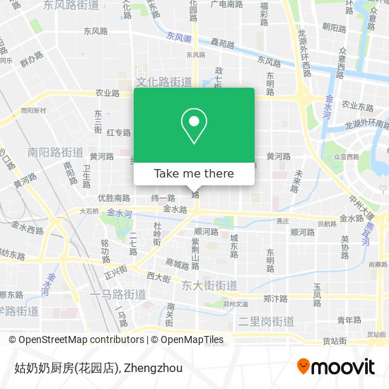 姑奶奶厨房(花园店) map