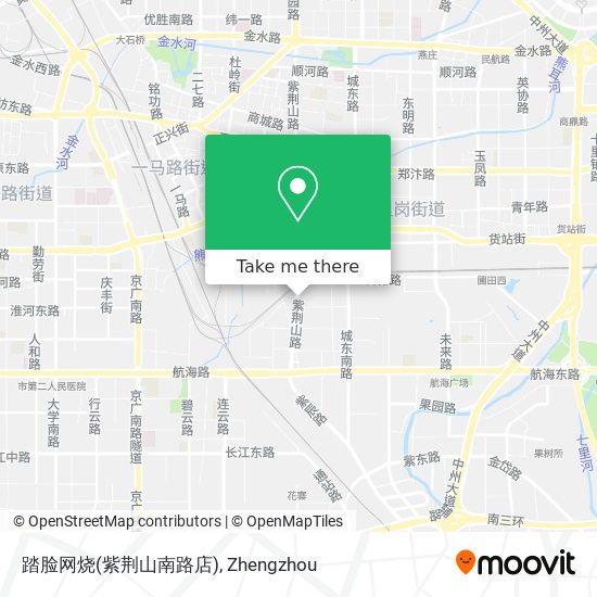踏脸网烧(紫荆山南路店) map