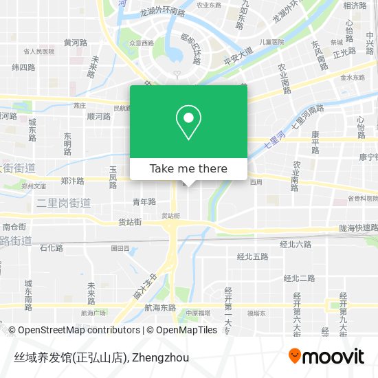 丝域养发馆(正弘山店) map