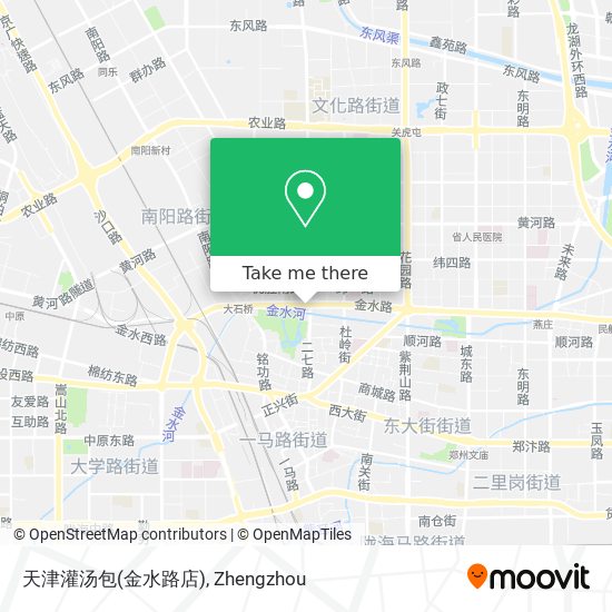 天津灌汤包(金水路店) map