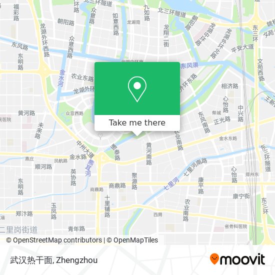 武汉热干面 map