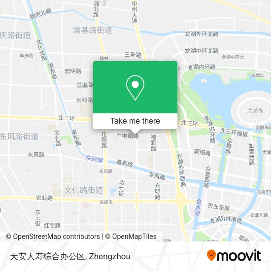 天安人寿综合办公区 map