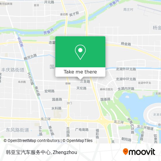 韩亚宝汽车服务中心 map