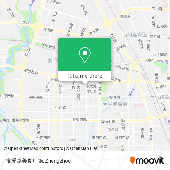 友爱路美食广场 map