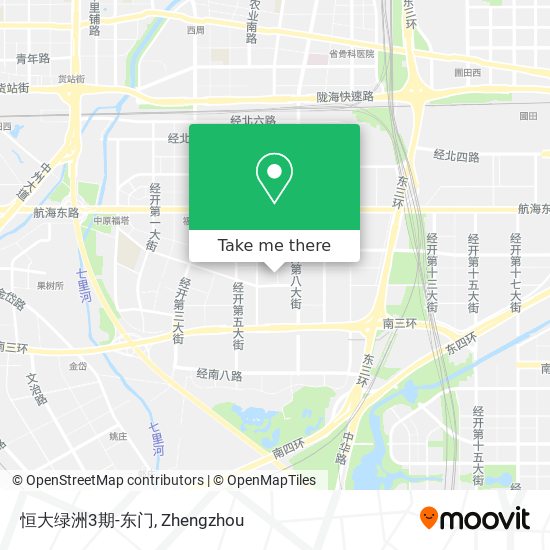 恒大绿洲3期-东门 map