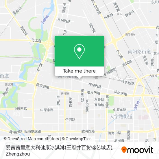 爱茜茜里意大利健康冰淇淋(王府井百货锦艺城店) map