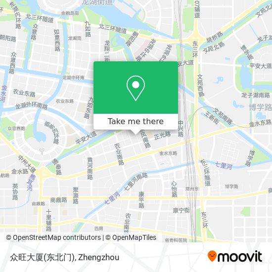 众旺大厦(东北门) map