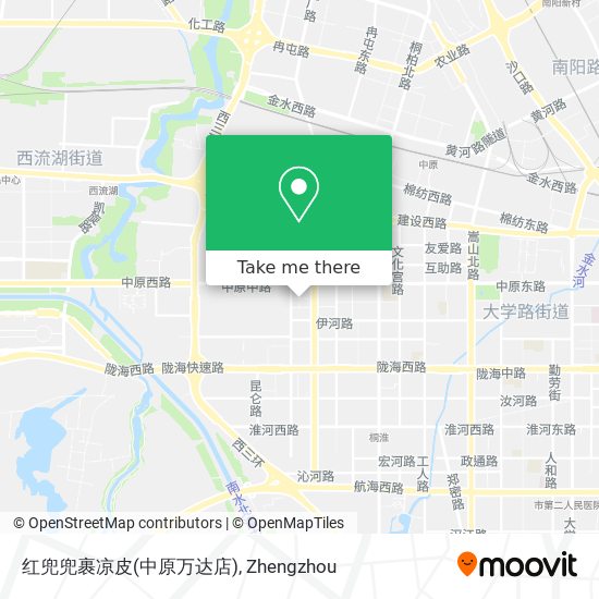 红兜兜裹凉皮(中原万达店) map