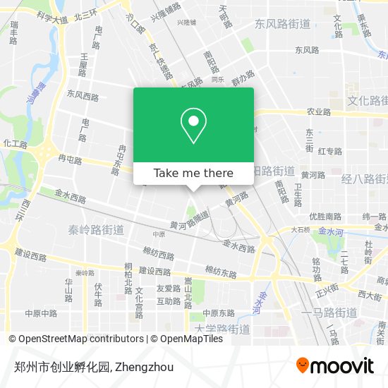 郑州市创业孵化园 map