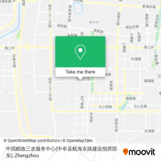 中国邮政三农服务中心(中牟县航海东路建设指挥部东) map