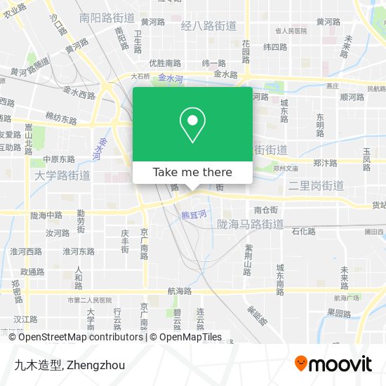 九木造型 map