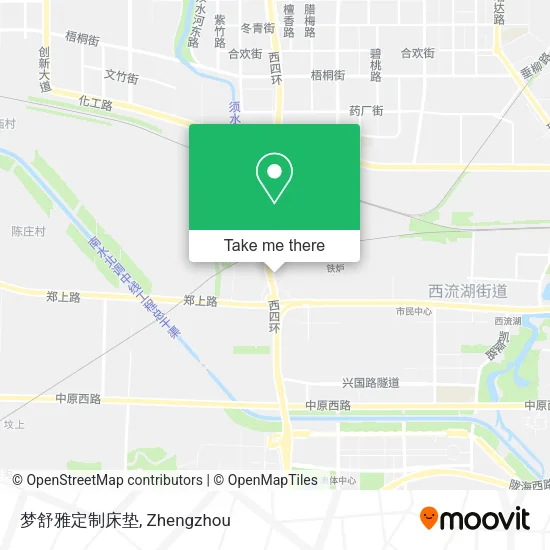 梦舒雅定制床垫 map