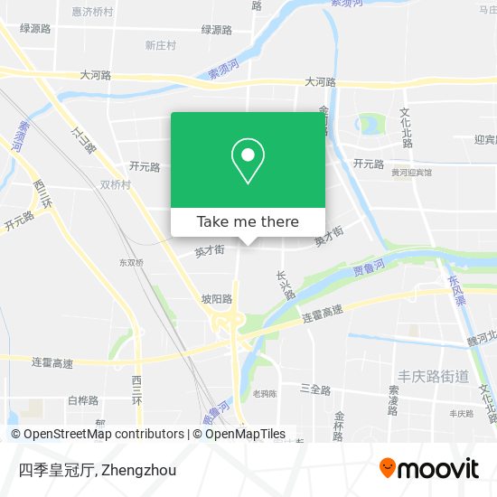 四季皇冠厅 map