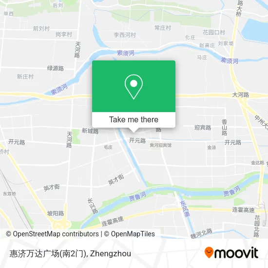 惠济万达广场(南2门) map