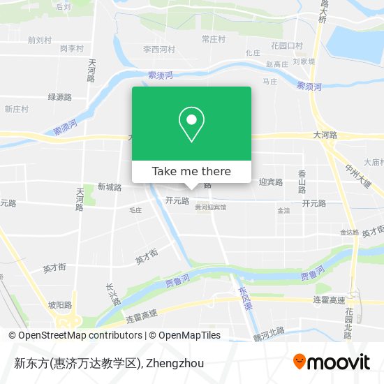 新东方(惠济万达教学区) map