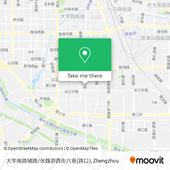 大学南路辅路/张魏砦西街六巷(路口) map