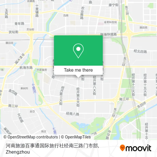 河南旅游百事通国际旅行社经南三路门市部 map