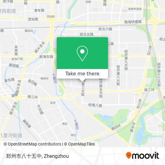 郑州市八十五中 map