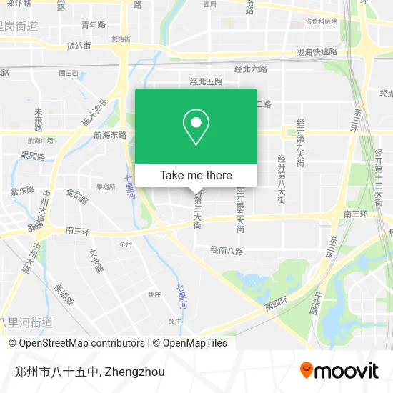 郑州市八十五中 map