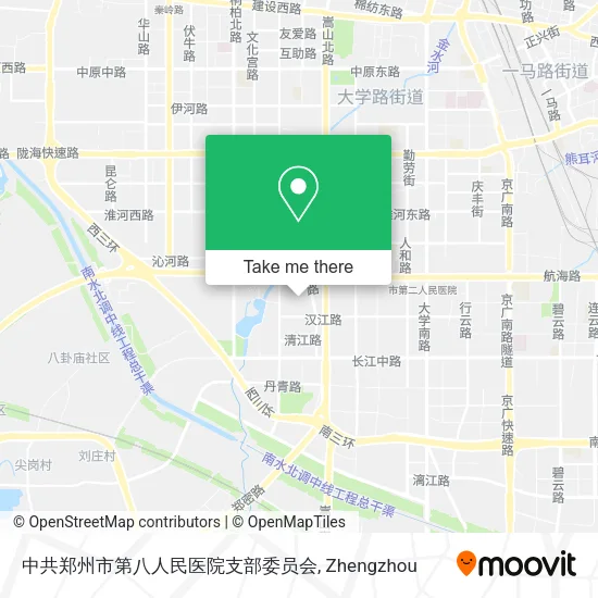 中共郑州市第八人民医院支部委员会 map