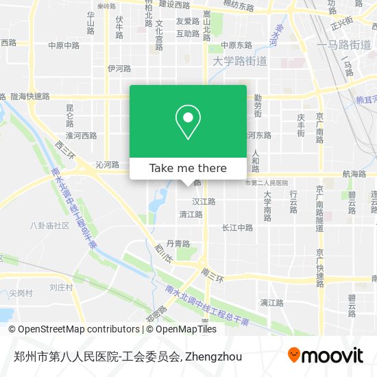 郑州市第八人民医院-工会委员会 map