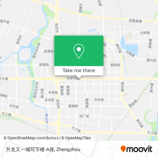 升龙又一城写字楼-A座 map