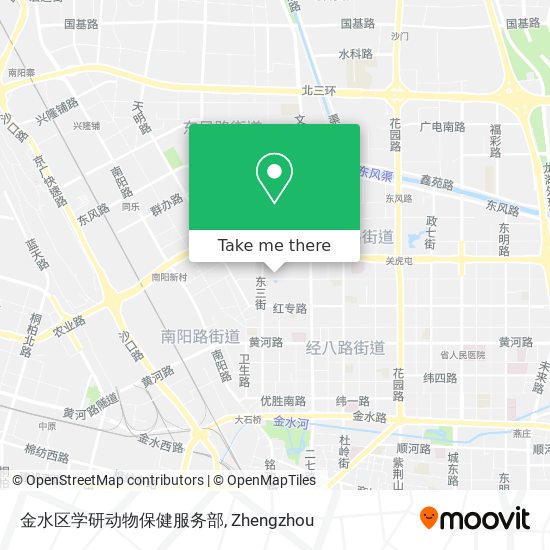 金水区学研动物保健服务部 map