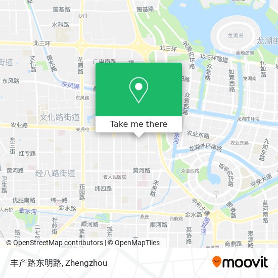 丰产路东明路 map