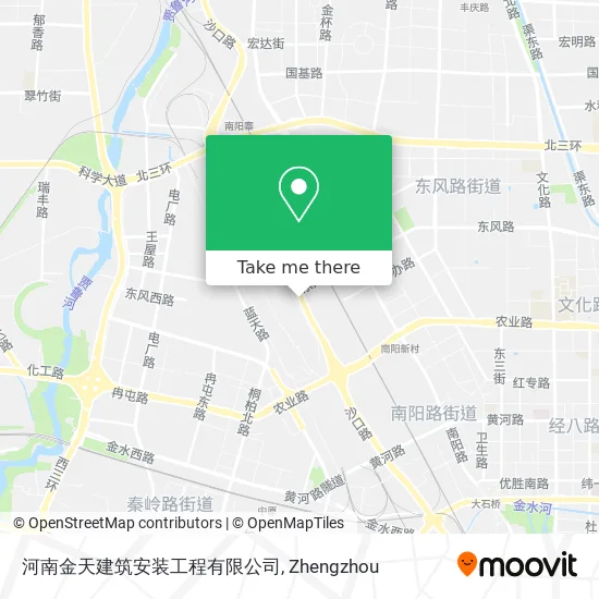 河南金天建筑安装工程有限公司 map