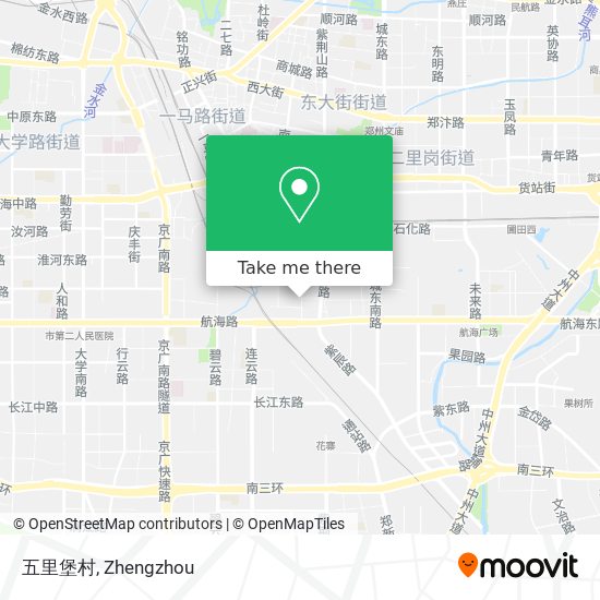 五里堡村 map