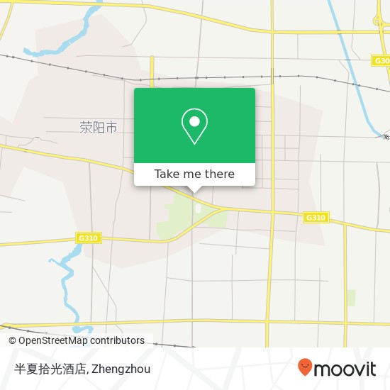 半夏拾光酒店 map