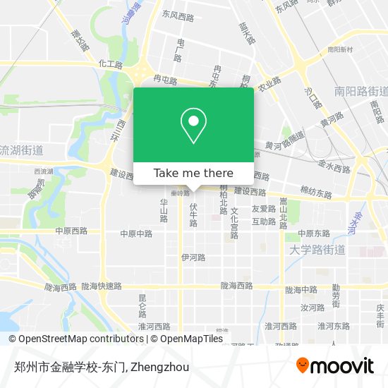 郑州市金融学校-东门 map