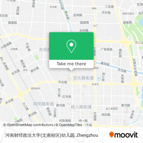 河南财经政法大学(文南校区)幼儿园 map