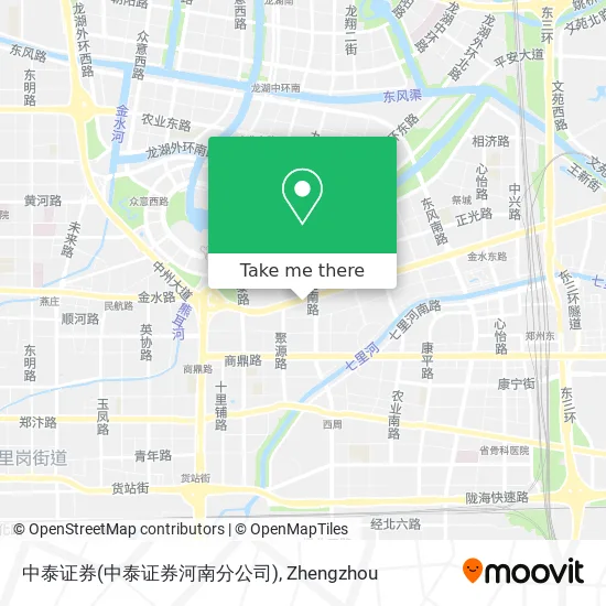 中泰证券(中泰证券河南分公司) map