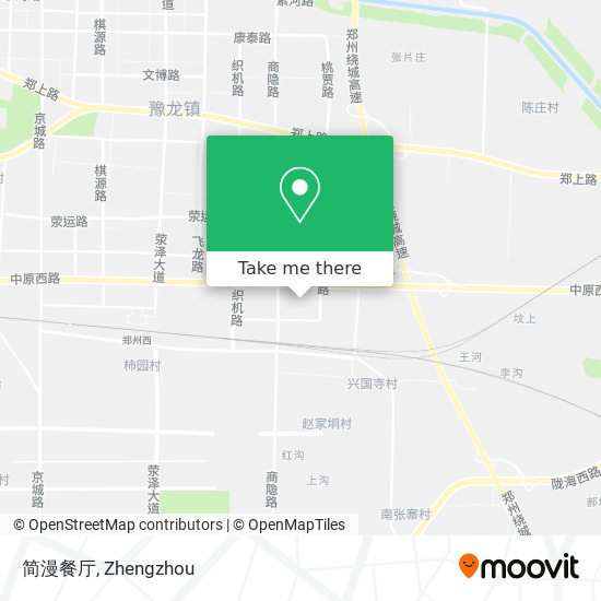 简漫餐厅 map
