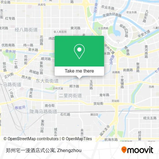 郑州宅一漫酒店式公寓 map